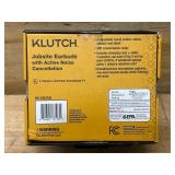 Klutch Noise Canceling Earbuds with Wireless Connectivity and Omni-Directional Microphone, 26dB NRR MSRP $129.99