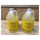 Stanley Lot of 2- 1 gallon jugs of concrete & degreaser wash