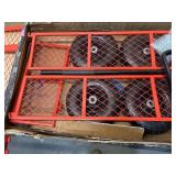 Ironton Steel Garden Cart, 400-Lb. Capacity, 38in.L x 18-1/2in.W x 21in.H MSRP $99.99