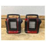 Mr Heater Lot of 2- Portable Buddy Propane Heaters (non-working)