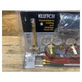Klutch Medium-Duty Cutting and Welding Outfit, Oxyacetylene Victor-Style, 11-Piece Set MSRP $239.99
