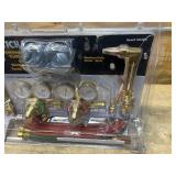Klutch Medium-Duty Cutting and Welding Outfit, Oxyacetylene Victor-Style, 11-Piece Set MSRP $239.99
