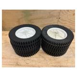 Lawn mower wheels (lot of 6)