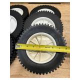 Lawn mower wheels (lot of 6)