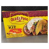 Old El Paso Taco Dinner Kit Hard & Soft - 4 Boxes, Exp 03/2025