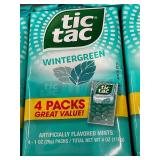 Trol - Tic Tac Wintergreen Mints - 3 Bags of 4 Packs Each (Lot of 3) - Artificially Flavored