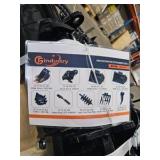9 Piece Mini Excavator Attachment Set