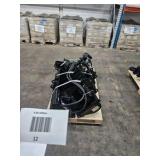 9 Piece Mini Excavator Attachment Set