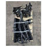 9 Piece Mini Excavator Attachment Set