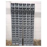 Parking Stops (6) + Galvanized Steel Stakes