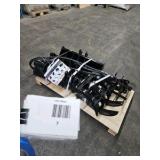 9 Piece Mini Excavator Attachment Set