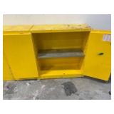 ULine Flammable Liquid  Cabinet H-1563M-Y.