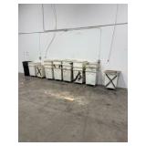 (Approx 20) Recycling bins