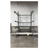 Steel Cantilever storage racking 12’H x 8’L x 70”D