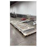 Custom fabricated sheet metal plates