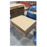Pallet of corrugated sheets 48" x 40"
