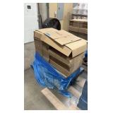 Pallet of Corrugated shipping boxes 12" x 14"