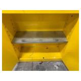 ULine Flammable Liquid Cabinet H-1563M-Y