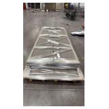 Custom fabricated sheet metal plates