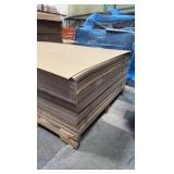 Pallet of corrugated sheets 48" x 40"