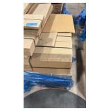 Pallet of corrugated sheets, various eizes