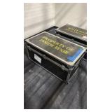 (2) Custom Flight or Road Cases