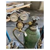 Mobile Oxy-acetylene welding / cutting setup