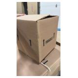 Pallet of 12" x 14" corrugated boxes