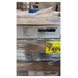 (30 boxes) Shaw Stipple Charcoal Premium Grade Carpet Tile 18x36"