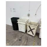 (Approx 20) Recycling bins