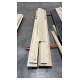 Pile of assorted wood planks