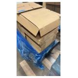 Pallet of Corrugated shipping boxes 12" x 14"