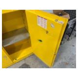 ULine Flammable Liquid  Cabinet H-1563M-Y.