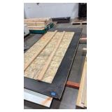 Various sized particle boards