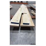 Pile of assorted wood planks