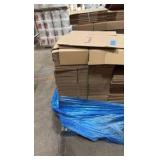 Pallet of Corrugated shipping boxes 12" x 14"
