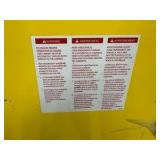 ULine Flammable Liquid Cabinet H-1563M-Y