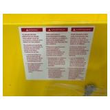 ULine Flammable Liquid  Cabinet H-1563M-Y.