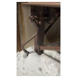 Dock loading ramp w serrated grating. 38’ L x 8’ W