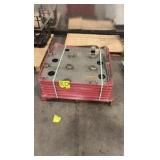 Custom fabricated sheet metal plates