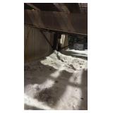 Dock loading ramp w serrated grating. 38’ L x 8’ W