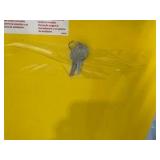 ULine Flammable Liquid  Cabinet H-1563M-Y.