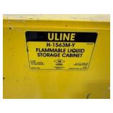 ULine Flammable Liquid Cabinet H-1563M-Y