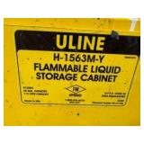 ULine Flammable Liquid  Cabinet H-1563M-Y.