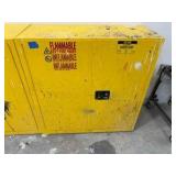 ULine Flammable Liquid  Cabinet H-1563M-Y.