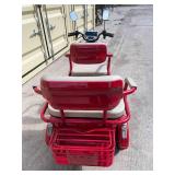 SDLANCH Electric Tricycle Mini Golf Cart (IRGC40) - Red