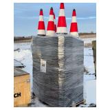 SDLANCH Safety Traffic Cones (IRSTC) - Qty 250