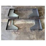 Wolverine Ecotric 3/8" Thick Quick Tach Cut Out Mount Plate