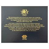 1984 Olympic Coin Set with Pair of Tickets