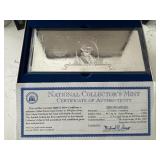 .999 Fine Silver Foil $1 Dollar Silver Certificate Commemorative